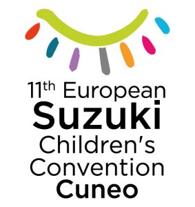 logo 11th European Suzuki Children's Convention Cuneo 2022